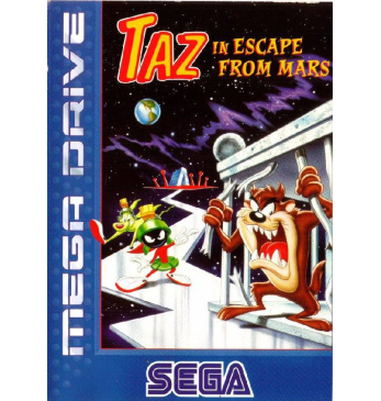 Taz in escape from mars