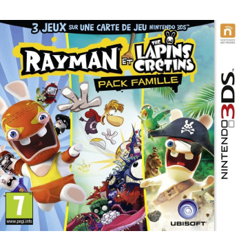 Rayman et the lapins cretins pack famille