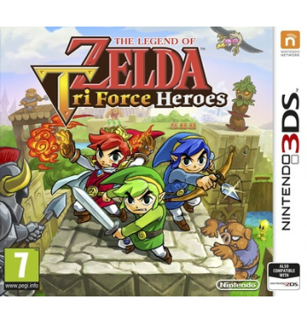 The legend of Zelda tri force heroes