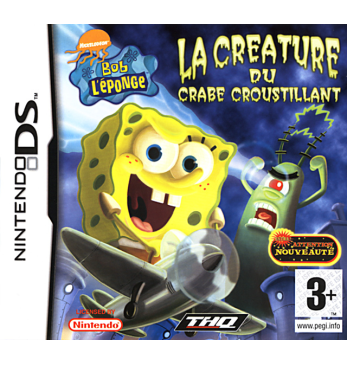 Bob l'eponge la creature du crabe croustillant