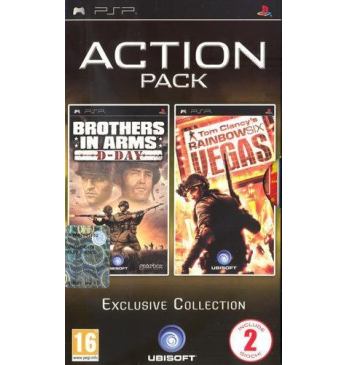 Action pack brothers in arms + rainbowsix vegas