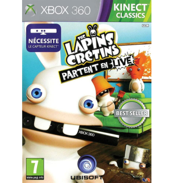 The lapins cretins partent en live