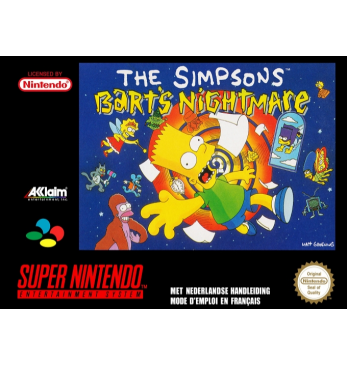 The simpsons bart's nightmare