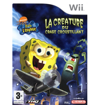 Bob l'eponge la creature du crabe croustillant