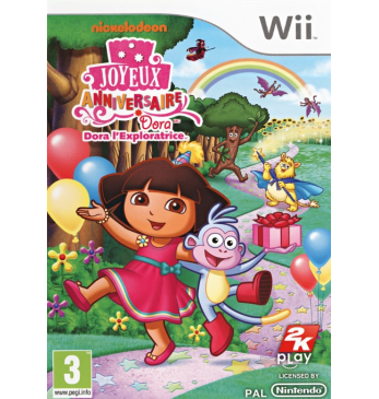 Joyeux anniversaire dora l'exploratrice