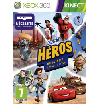 Kinect heros une aventure disney . pixar
