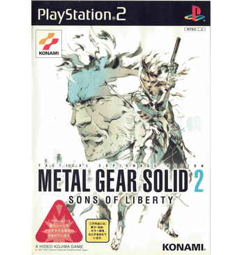 Metal gear solid 2 sons of liberty JAP