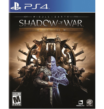 Middle earth shadow of war gold edition steelbook