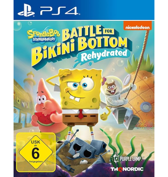 Spongebob squarepants battle for bikini bottom rehydrated