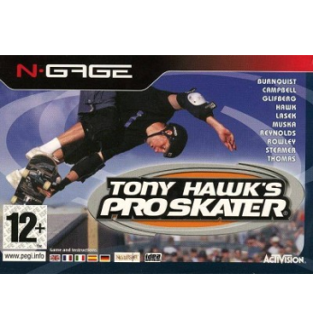 Tony hawk's pro skater